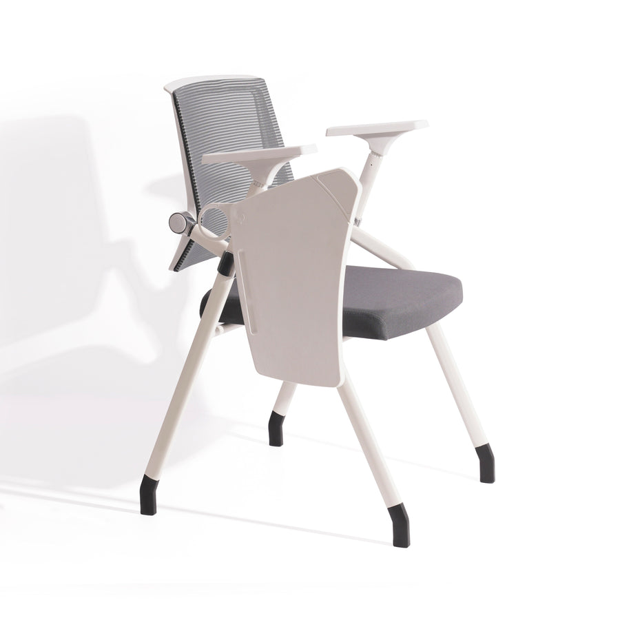 Chaise de bureau A07, pliante en maille et acier