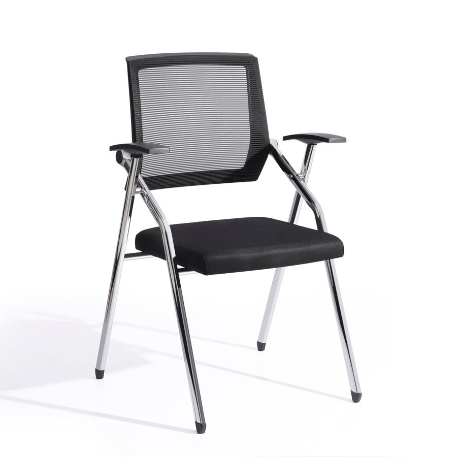 Chaise de conférence A09, dossier maille et structure acier