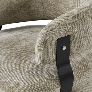 Fauteuil pivotant NeoBloom, en tissu