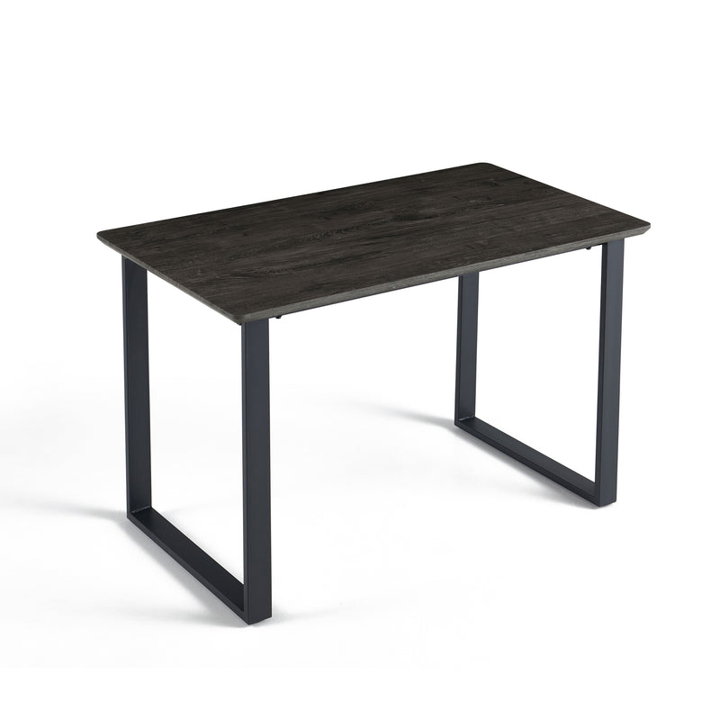 Table à manger HT-13, rectangulaire 120x70 cm, Chêne noir
