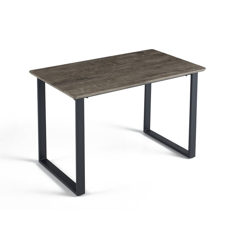 Table à manger HT-13, rectangulaire 120x70 cm, Chêne gris
