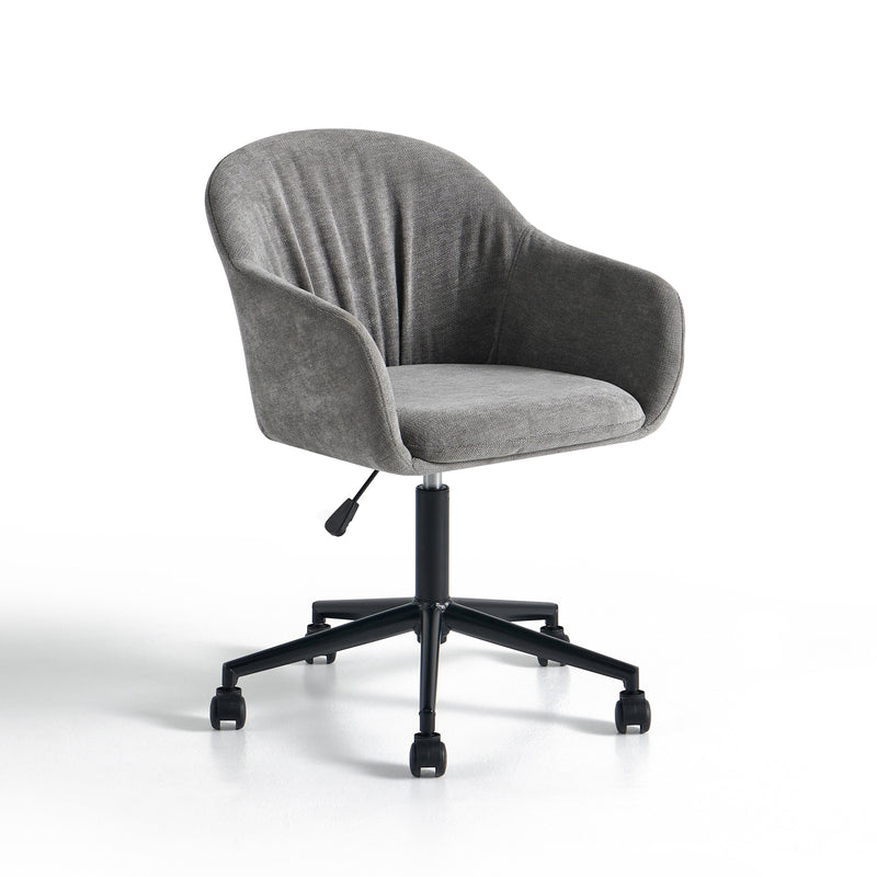 Chaise de bureau 9-239, pivotante à roulettes, Gris
