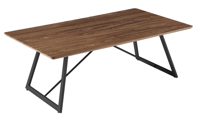 Table basse HT-05, rectangulaire 110x60 cm, Noyer naturel
