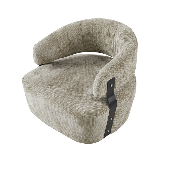 Fauteuil pivotant NeoBloom, en tissu