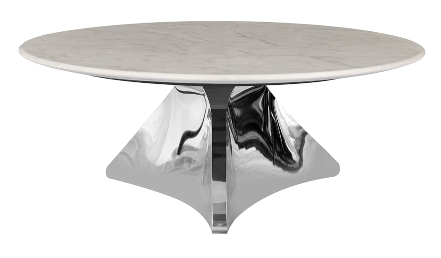 Table basse Rome, ronde en pierre naturelle 80x80