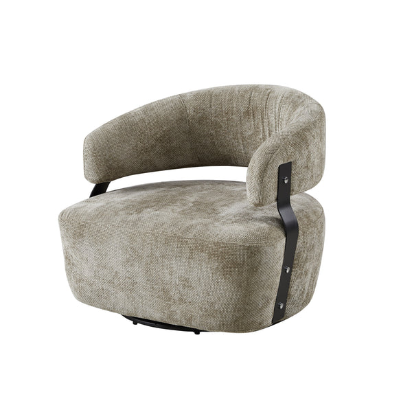 Fauteuil pivotant NeoBloom, en tissu