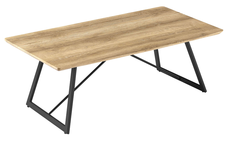 Table basse HT-05, rectangulaire 110x60 cm, Chêne clair
